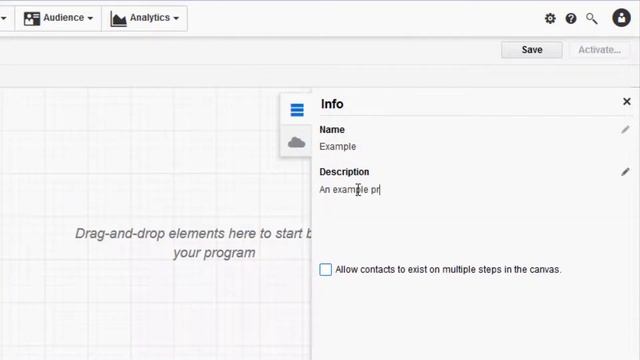 Oracle Eloqua - Program Canvas Overview смотреть онлайн