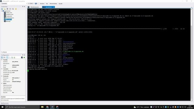 Actualizar Servidor Mysql plesk 5.5 a 10.5 смотреть онлайн