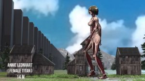 Attack On Titan Size Comparison 2021 / ANIMATION
