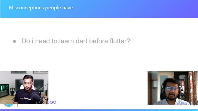 Talk on Flutter Ft. Abhishek Doshi with Harsh | Flutter and GDE | Newton School смотреть онлайн