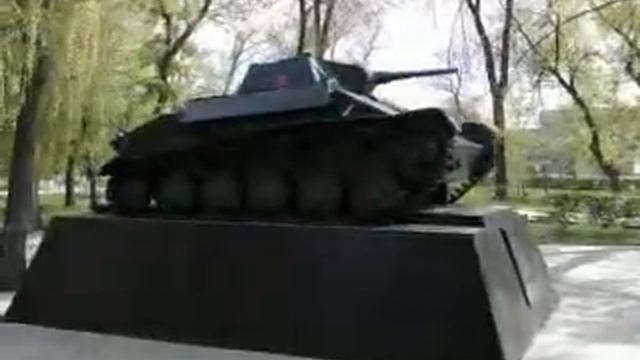 Танк Т 70 в Калаче-на-Дону. смотреть онлайн