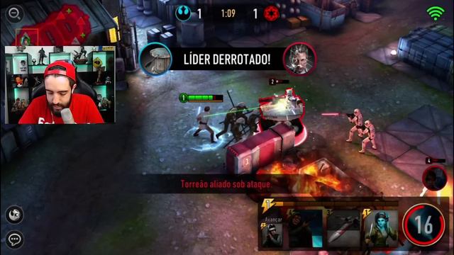 CLASH ROYALE + MOBAS + STAR WARS = ESSE JOGO o.o iOS e ANDROID смотреть онлайн