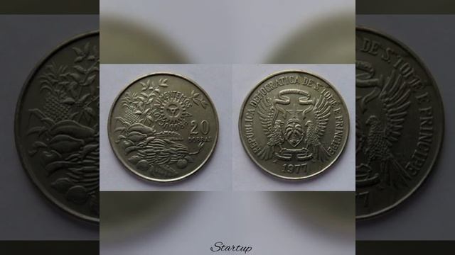 Монеты мира. Coins of the world.Монеты Сан-Томе и Принсипи. Sao Tome and Principe coins.Startup-170 смотреть онлайн