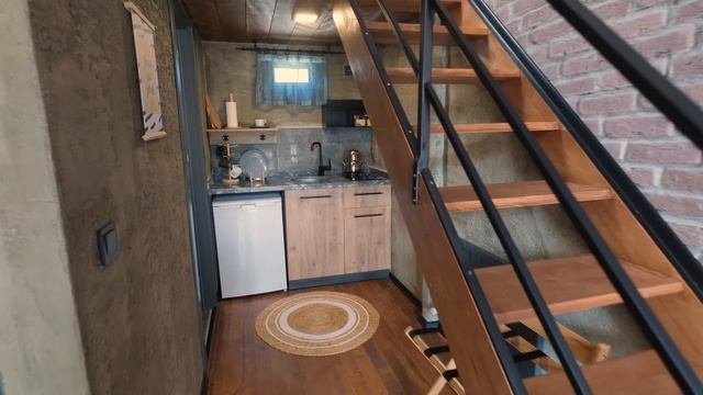 Маленький домик в котором продумано всё! Обзор стильного мини-дома/Рум Тур по Tiny House смотреть онлайн