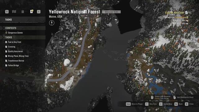 Tayga 6455B Raised Suspension Upgrade Location Snowrunner Phase 6 Maine USA All Yellowrock Upgrades смотреть онлайн