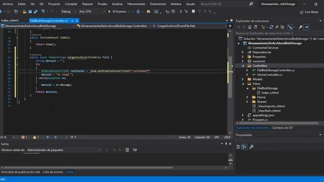 .Net Core - Cargar archivo en Azure Blob Storage (La forma más sencilla de cargar archivos) смотреть онлайн