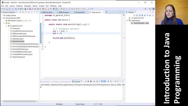 JAVA - E1 - General Introduction - Part 3 смотреть онлайн