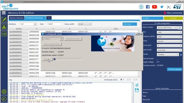 ST-LINK создание собственного клона программатора (Часть 2) смотреть онлайн