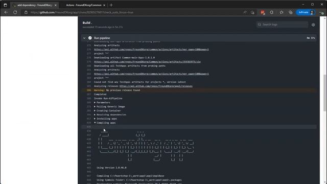 AL-Go for GitHub: Add a dependency to an app in another repository смотреть онлайн