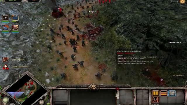Dawn of War: Soulstorm - Apacalypse mod - Space Marines vs. Imperial Guard - part 2 смотреть онлайн