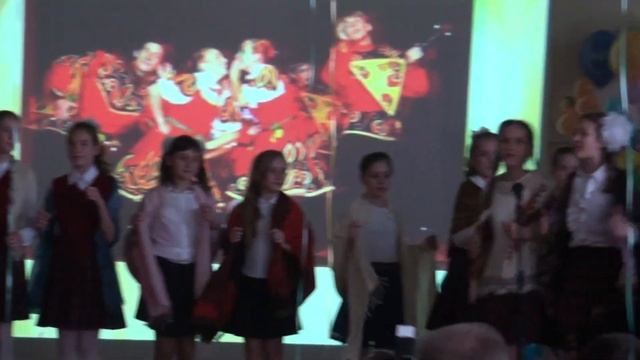 Частушки, выпускной, 4 класс. 2015, школа 1164, Москва. смотреть онлайн