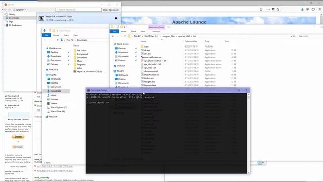 How To Install Apache on Windows 10 (ZIP Package - 2.4.34) смотреть онлайн
