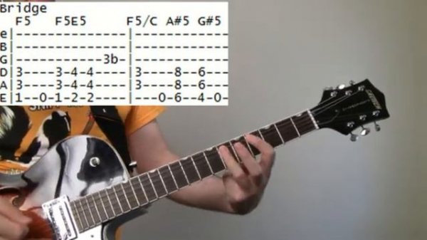 Weird Al Yankovic Smells Like Nirvana Guitar Chords Lesson & Tab Tutorial + Bass also Teen Spirit