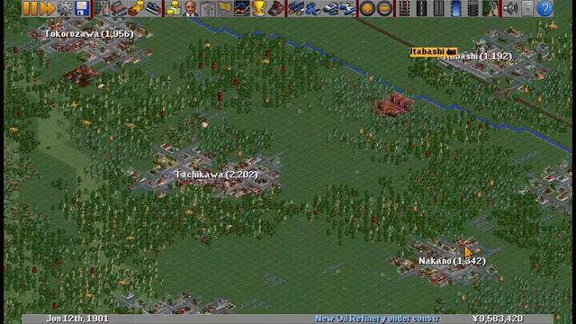Let's Play OpenTTD: Japan 1880 Scenario Episode 1: A fresh Start (S1E6) смотреть онлайн