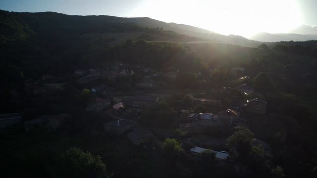 с.Фурдаг с птичьего полёта. смотреть онлайн