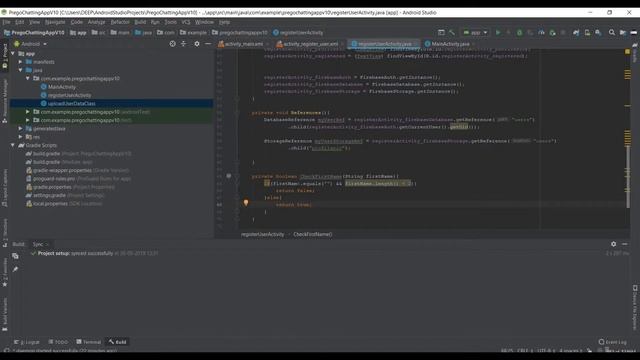 How to make Chat App using Android Studio #Part 4 | Prego Coding Classes смотреть онлайн