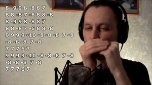 Как играть Yellow Submarine - The Beatles на губной гармошке