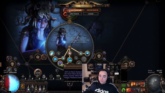 PoE 3.20-3.22: CoC Forbidden Rite Occultist Build Guide смотреть онлайн