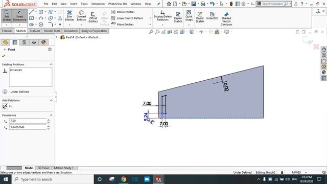 Solidworks Tutorial 10: Vary Sketch Pattern in the Solidworks смотреть онлайн