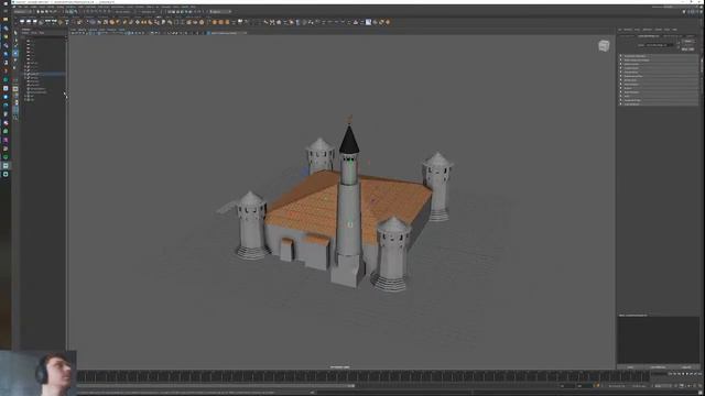 mosque cathedral modeling (моделинг собора мечети) смотреть онлайн