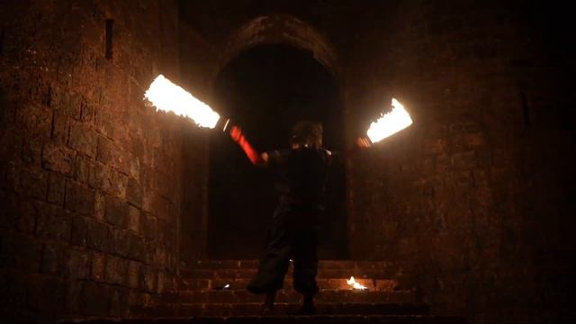 Imran Redi fort fire swords performance @user-wq7yj6js3d смотреть онлайн