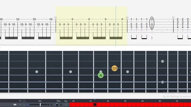 Guitar Tab - Majestic Castle - Gavotte de Chateau (Dragon Quest VIII) OST Fingerstyle Tutorial #Anp смотреть онлайн