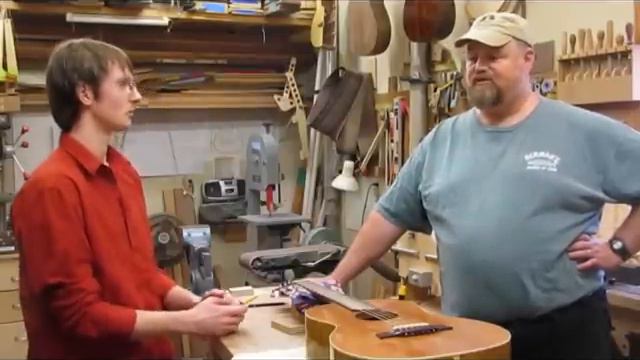 Twin Cities Guitar Blog - Guitar Luthier Jim Blilie of Barbarossa Guitars смотреть онлайн