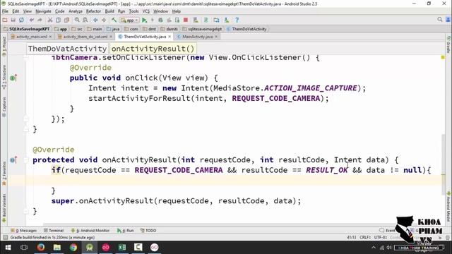 Lập trình Android A-Z - Bài 138: SQLite lưu hình ảnh - phần 2 смотреть онлайн