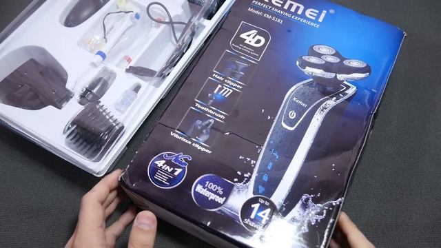 Бритва - триммер, которую стоит купить! Kemei 5 в 1 KM-5181 C Aliexpress! Реальные тесты!