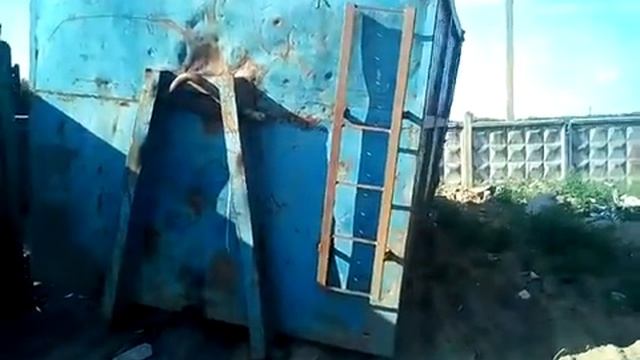 Контейнер мусорный 27 куб м, бывший в эксплуатации, короткобазовый смотреть онлайн