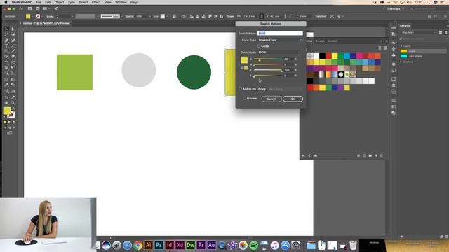 Adobe Illustrator CC Dersleri | #17 | Spot Colors - Pantone nedir? Renk panelleri Bölüm:3 смотреть онлайн