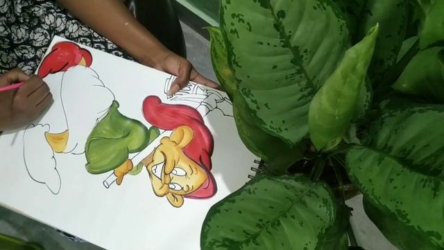 Cartoon sketch????My garden tales смотреть онлайн