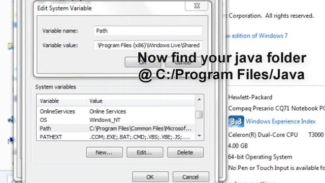 RSBot: Fixing the javac error [Environment variables] смотреть онлайн
