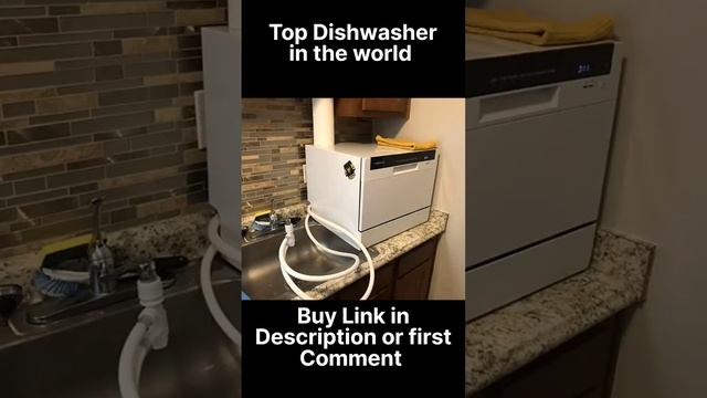 Mini Dishwasher | Air-Dry Function, Dishwasher for Apartments& RVs смотреть онлайн