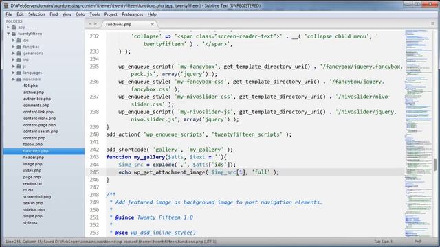 Создание галереи - слайдера на WordPress смотреть онлайн
