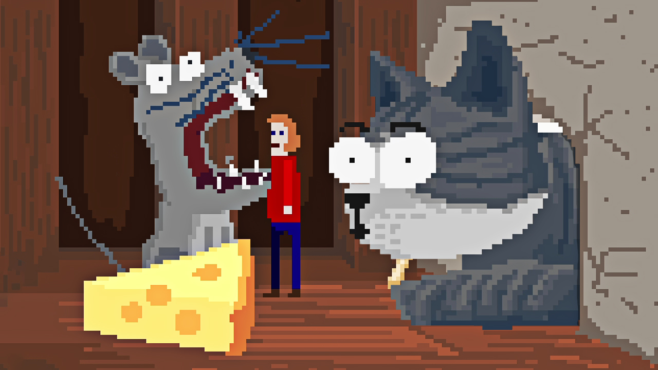 СПАСТИСЬ ИЗ МИРА ГИГАНТОВ ► McPixel 3 |3| смотреть онлайн