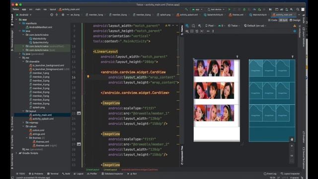 3-3 테두리 둥글게 - CardView, Margin, Padding смотреть онлайн