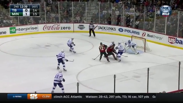 Тампа Бей Лайтнинг - Миннесота Уайлдс . НХЛ. 07.11.2015. ( NHL. Tampa Bay - Minnesota ) смотреть онлайн