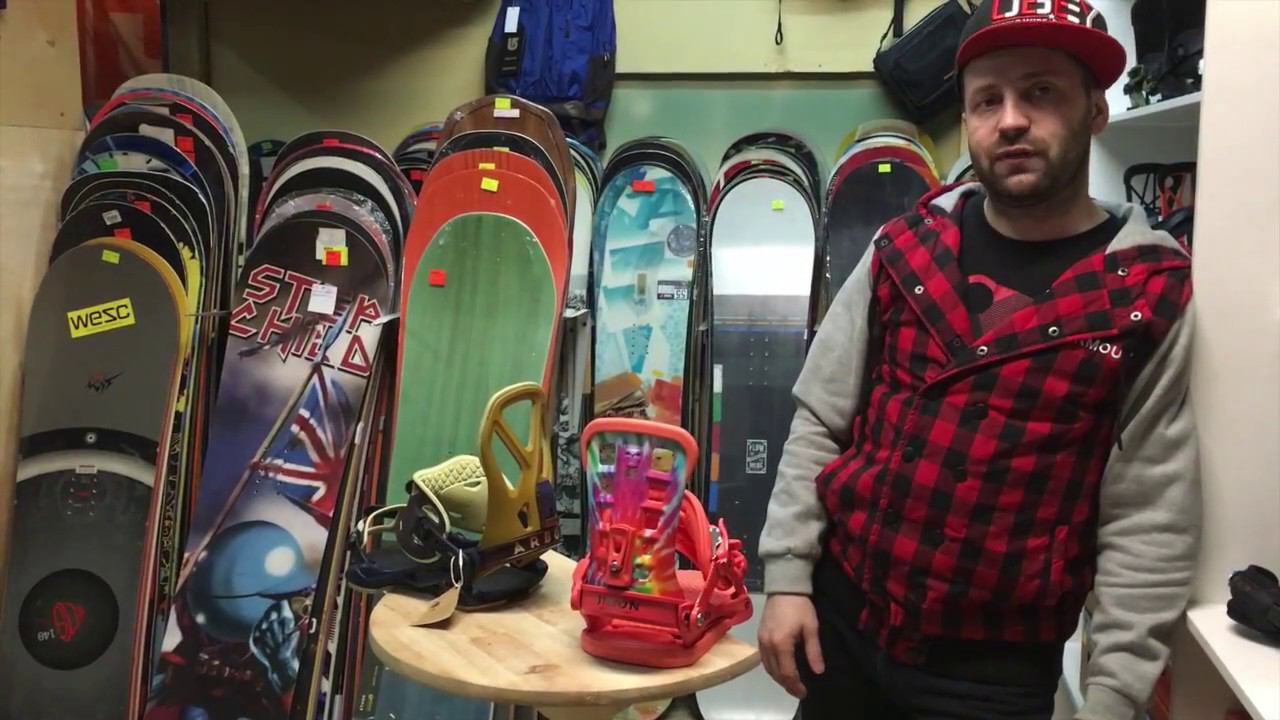 обзор сноуборд креплений Union ST и Arbor Hemlock в сравнении