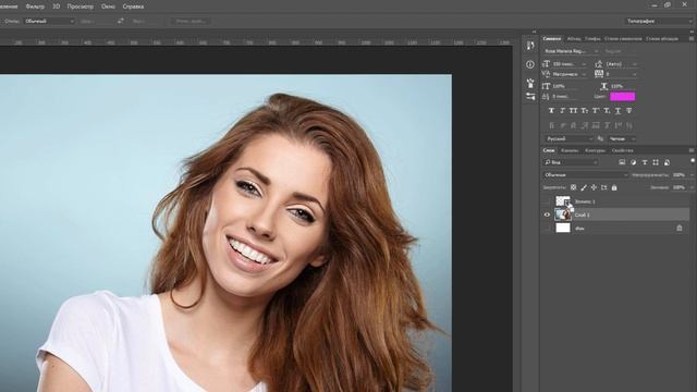 Как сделать круглое изображение в фотошопе. смотреть онлайн