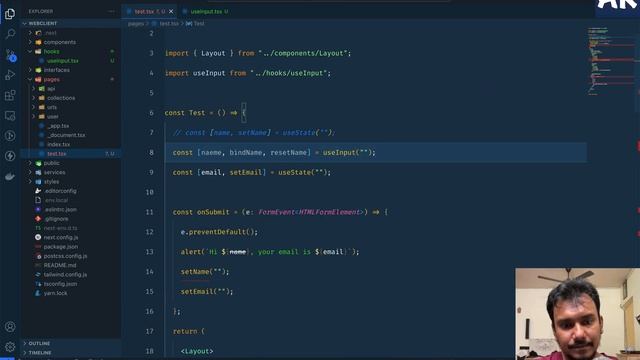 Using React custom hook to manage form input fields better смотреть онлайн