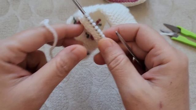 İki şiş Dikişsiz Patik Modeli ✅️ #ikişişpatik ✅️ @divapatik