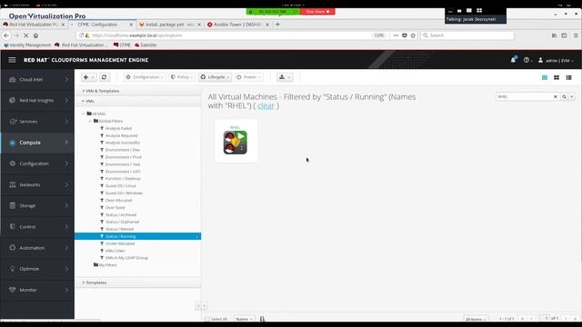 What is Red Hat CloudForms? Ansible for oVirt/RHV – Part III смотреть онлайн