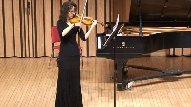 Shulamit Ran - Inscriptions for Solo Violin, I. (...Possessed by the Devil) смотреть онлайн