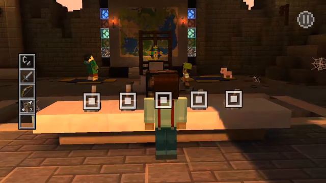 Minecraft Story Mode Walkthrough Gameplay Episode 1 Part 6 Android iOS - The Order of the Stones EN смотреть онлайн