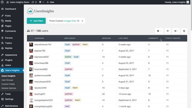 How to filter WordPress users by content created смотреть онлайн