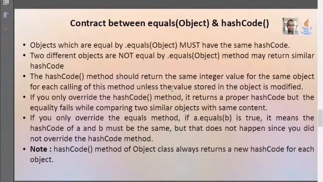 equals hashcode contract in java | why we need to override equals and hashcode in java смотреть онлайн