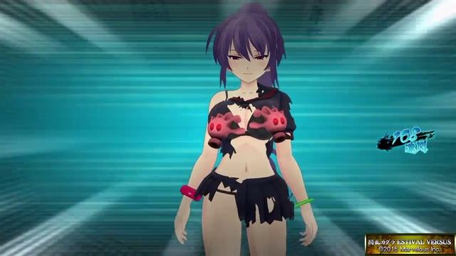 Senran Kagura ESTIVAL VERSUS. Undressing Suzune смотреть онлайн