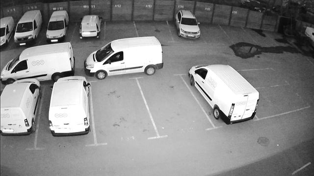 5Мп Уличная AHD-камера CO-SH51-019 Улица ночь.