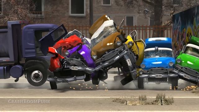 Destruction Madness #7 - BeamNG Drive смотреть онлайн